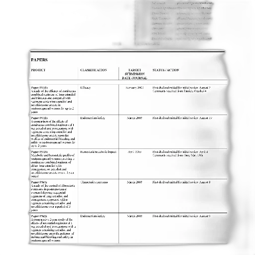 document, titled, current, projects transparent PNG cut-out