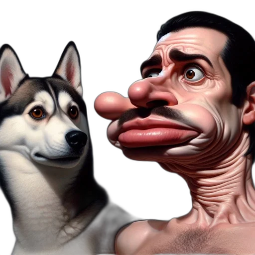 animal, face, mask, creature transparent PNG cut-out
