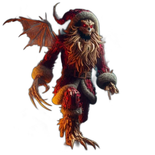 creature, dragon, staff, animal transparent PNG cut-out