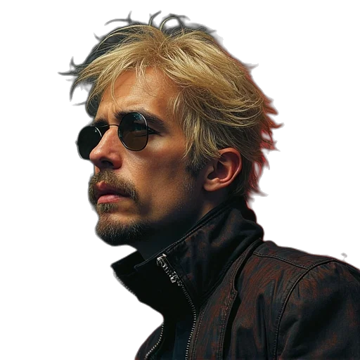 jacket, face, mask, robot transparent PNG cut-out