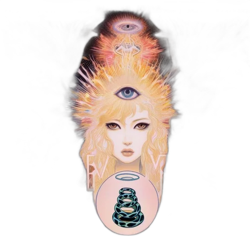 jewelry, crown, mask, fantasy art transparent PNG cut-out