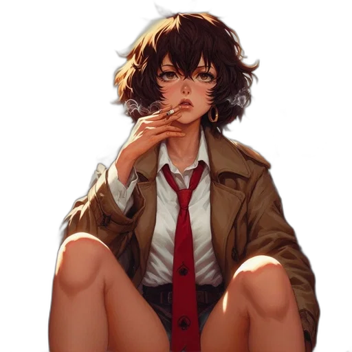 jacket, face, dress, umbrella transparent PNG cut-out
