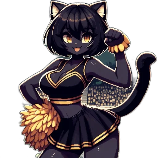 staff, pixel art, anime, fantasy art transparent PNG cut-out