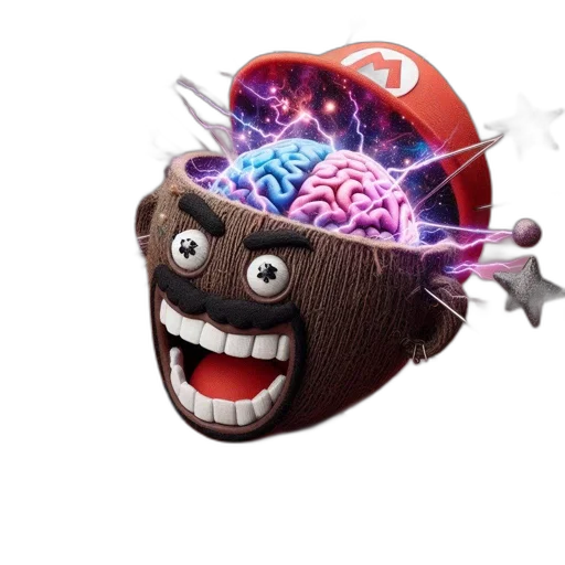 hat, mask, crown, creature transparent PNG cut-out