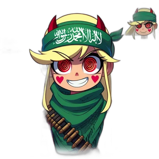weapon, mask, hat, anime transparent PNG cut-out