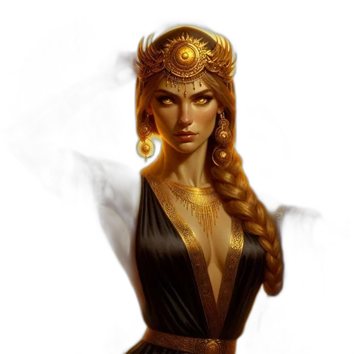 crown, jewelry, dress, fantasy art transparent PNG cut-out