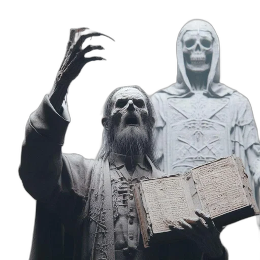 concept art, 3d render, elderly, man transparent PNG cut-out