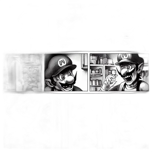 hat, mask, comic book art, concept art transparent PNG cut-out