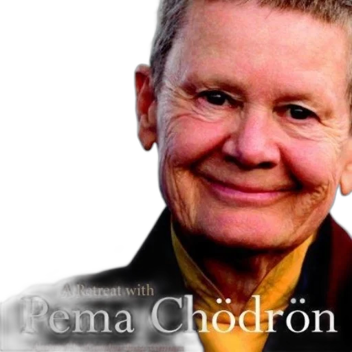 retreat, pema, chödrön, titled transparent PNG cut-out