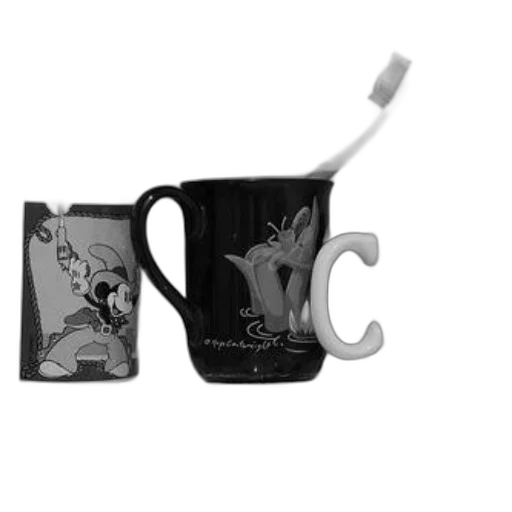 staff, 3d render, three, mugs transparent PNG cut-out