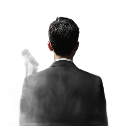 staff, face, jacket, robot transparent PNG cut-out