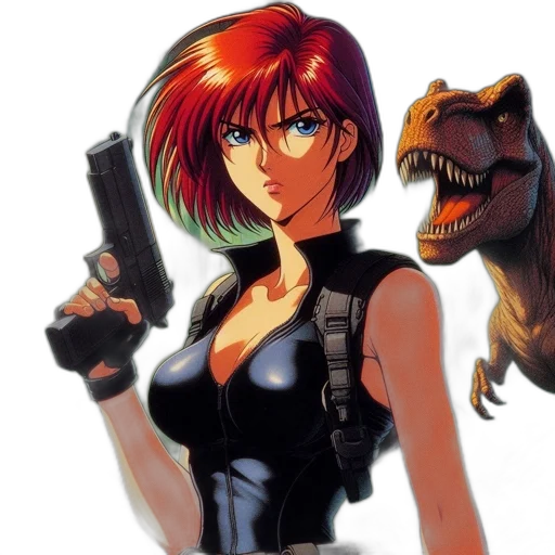 weapon, concept art, comic book art, cyberpunk transparent PNG cut-out