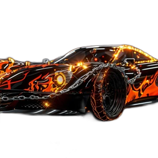 car, weapon, dragon, concept art transparent PNG cut-out