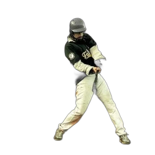 staff, 3d render, baseball, player transparent PNG cut-out