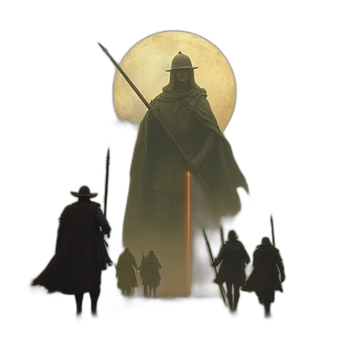 sword, staff, hat, umbrella transparent PNG cut-out
