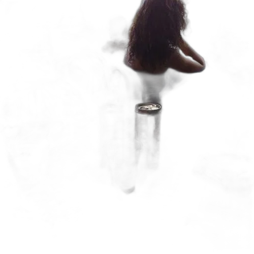 dress, umbrella, staff, hair transparent PNG cut-out