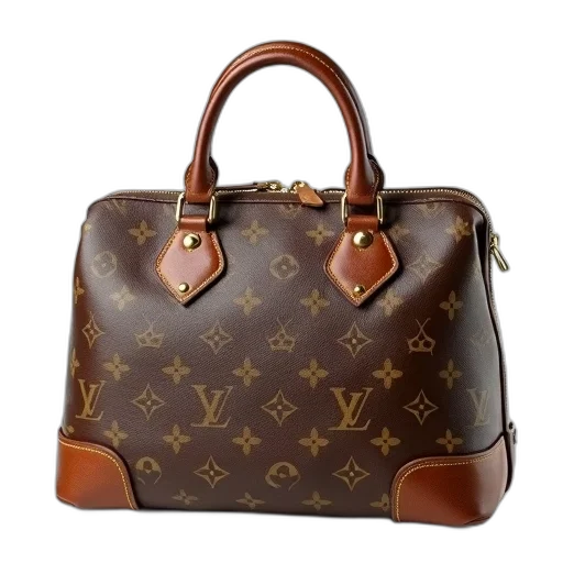brown, leather, louis, vuitton transparent PNG cut-out