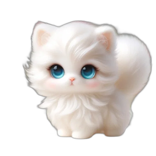 creature, animal, 3d render, photorealistic transparent PNG cut-out