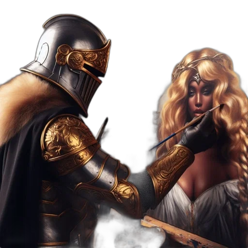 sword, fantasy art, comic book art, concept art transparent PNG cut-out