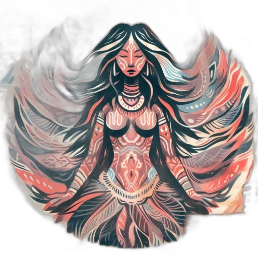 dress, mask, jewelry, fantasy art transparent PNG cut-out