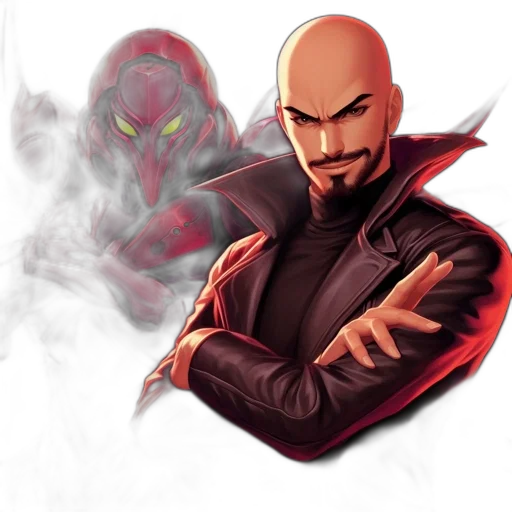 mask, concept art, comic book art, fantasy art transparent PNG cut-out