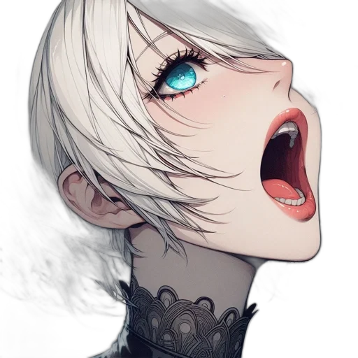 face, mask, creature, robot transparent PNG cut-out