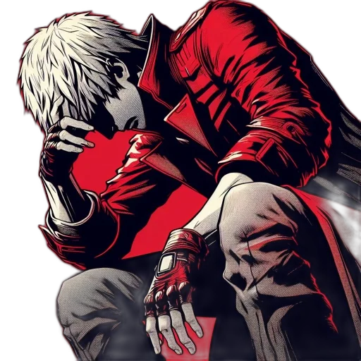 jacket, mask, comic book art, concept art transparent PNG cut-out