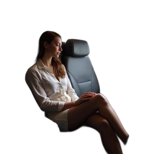furniture, dress, jacket, face transparent PNG cut-out