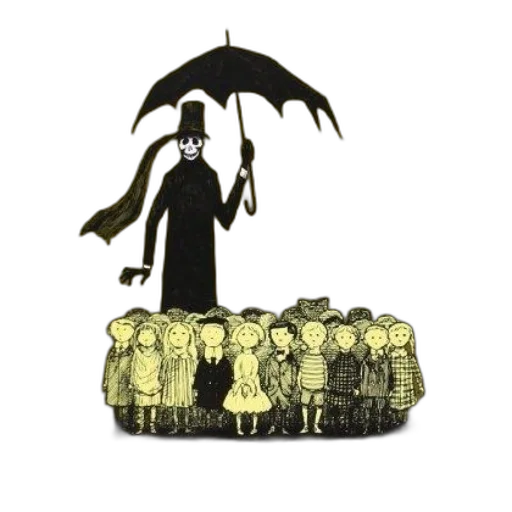umbrella, dress, staff, jacket transparent PNG cut-out