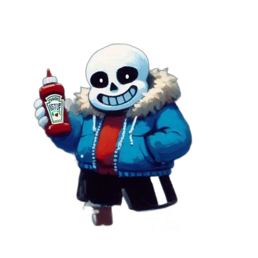 jacket, bottle, food, creature transparent PNG cut-out