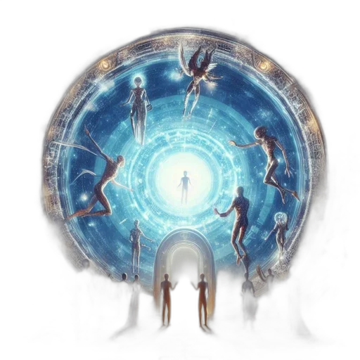 staff, concept art, fantasy art, outer space transparent PNG cut-out