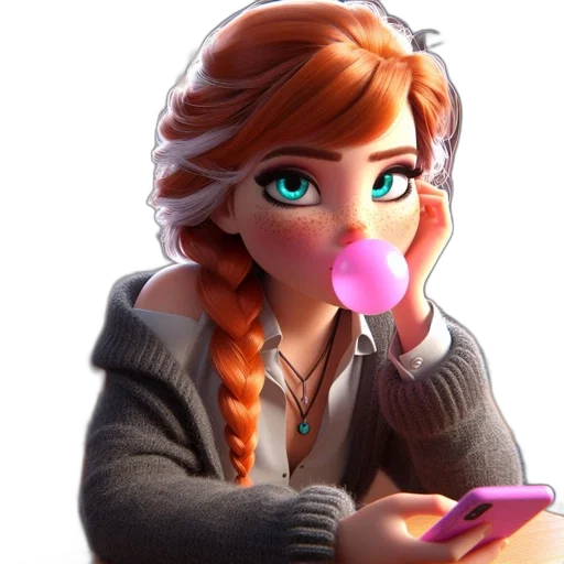 staff, 3d render, concept art, cartoon transparent PNG cut-out
