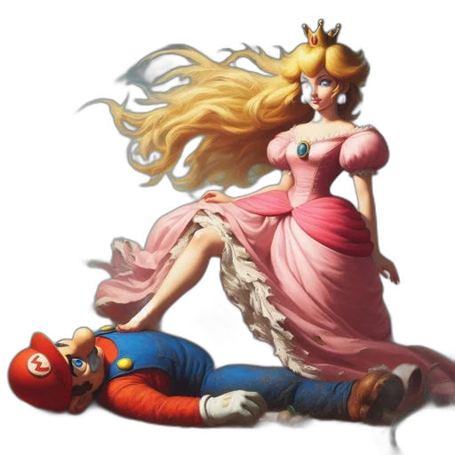 crown, dress, concept art, pixel art transparent PNG cut-out