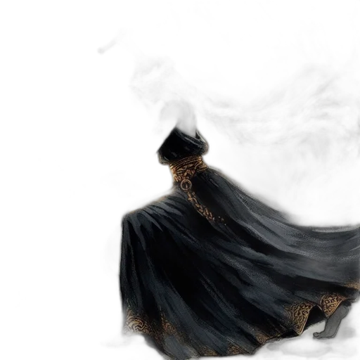 dress, dragon, crown, mask transparent PNG cut-out