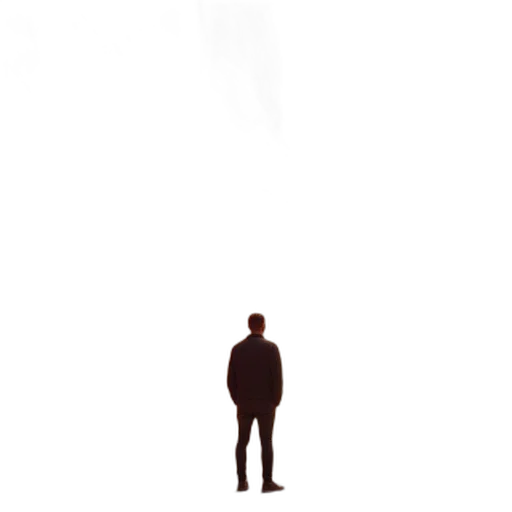 robot, jacket, face, creature transparent PNG cut-out
