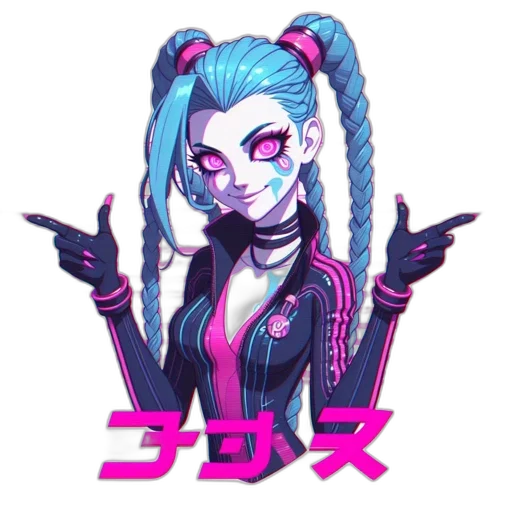 jacket, cyberpunk, vaporwave, pixel art transparent PNG cut-out