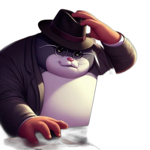 hat, staff, animal, jacket transparent PNG cut-out