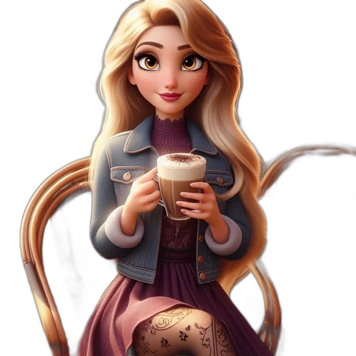 dress, fantasy art, cartoon, concept art transparent PNG cut-out