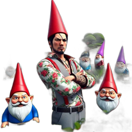 hat, staff, concept art, 3d render transparent PNG cut-out