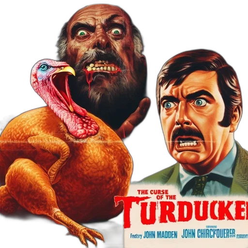 poster, curse, turducken, turkey-duck-chicken transparent PNG cut-out