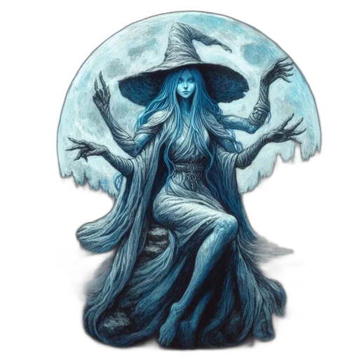 dress, creature, hat, mask transparent PNG cut-out