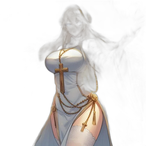 dress, sword, staff, weapon transparent PNG cut-out