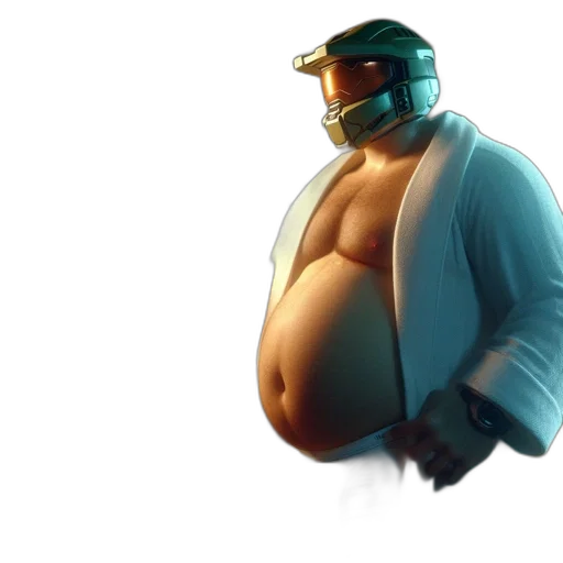 robot, jacket, creature, concept art transparent PNG cut-out