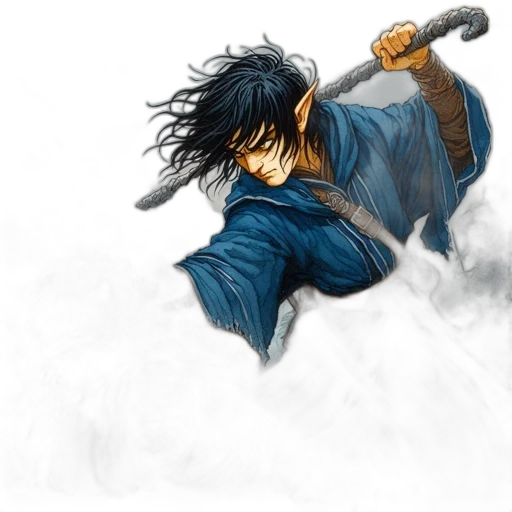 sword, dragon, staff, weapon transparent PNG cut-out