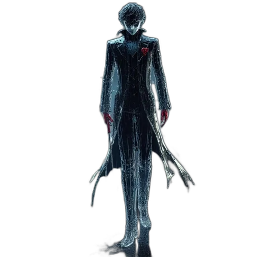 creature, mask, staff, robot transparent PNG cut-out