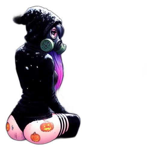 mask, robot, dress, creature transparent PNG cut-out