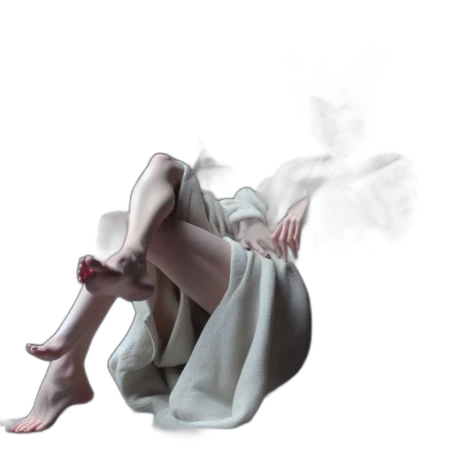 dress, shoes, mask, creature transparent PNG cut-out