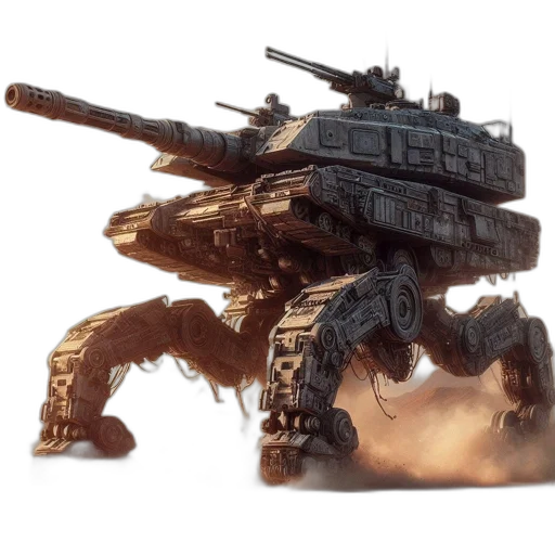 weapon, robot, creature, animal transparent PNG cut-out
