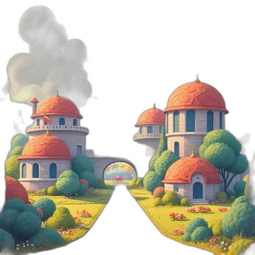 hat, crown, concept art, 3d render transparent PNG cut-out