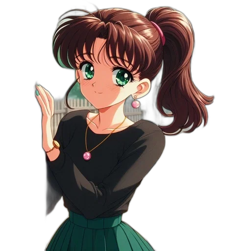 staff, dress, anime, cartoon transparent PNG cut-out